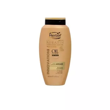 HERBAL Шампунь фито-кератин Эликсир с маслом арганы Keratin Professional Hair Care Shampoo