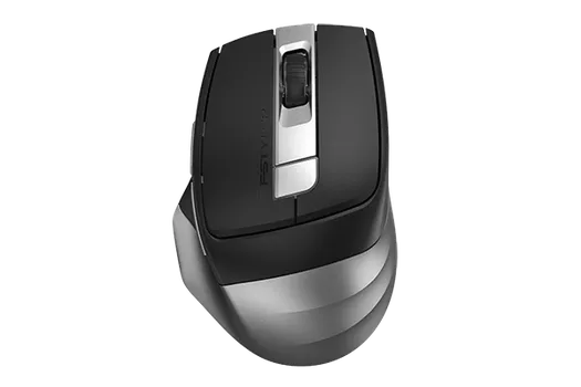 Мышь беспроводная A4Tech Fstyler FB35CS, 2400dpi, оптическая светодиодная, USB, серый/черный (FB35CS USB SMOKY GREY)