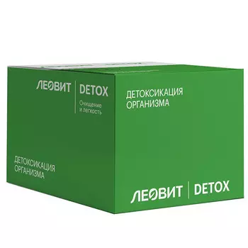 Леовит Кисель детоксикационный ягодный, с клубникой, 20 г (Леовит)