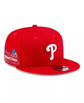 Мужская красная кепка Snapback Philadelphia Phillies 9FIFTY из коллаборации с MLB Guy Fieri'S Flavortown, красный