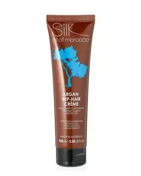 Восстанавливающий крем для волос с аргановым маслом 100 мл Silk Oil of Morocco