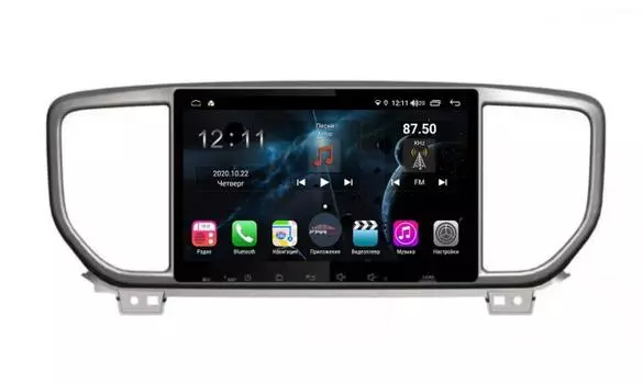 Штатная магнитола FarCar s400 для KIA Sportage на Android (H1143R) (+ Камера заднего вида в подарок!)