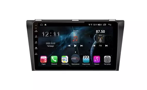 Штатная магнитола FarCar s400 для Mazda 3 на Android (H034R) (+ Камера заднего вида в подарок!)