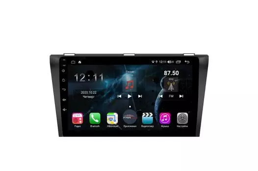 Штатная магнитола FarCar s400 для Mazda 3 на Android (TG161R) (+ Камера заднего вида в подарок!)