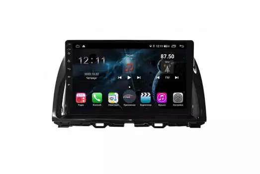 Штатная магнитола FarCar s400 для Mazda CX-5 на Android (H2007R) (+ Камера заднего вида в подарок!)