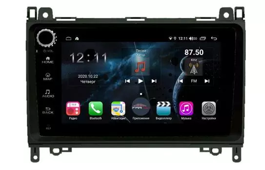 Штатная магнитола FarCar s400 для Mercedes-Benz A ,B, Sprinter, Viano ,VW Crafter на Android (H068RB) (+ Камера заднего вида в подарок!)