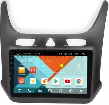 Штатная магнитола Chevrolet Cobalt II 2011-2015 Wide Media KS9-408QR-3/32 DSP CarPlay 4G-SIM на Android 10 (+ Камера заднего вида в подарок!)