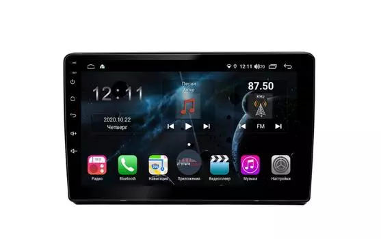Штатная магнитола FarCar s400 для Mitsubishi Pajero 2011+ на Android (H1215R) (+ Камера заднего вида в подарок!)