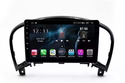Штатная магнитола FarCar s400 для Nissan Juke на Android (H749R) (+ Камера заднего вида в подарок!)