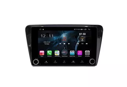 Штатная магнитола FarCar s400 для Skoda Octavia A7 на Android (H483RB) (+ Камера заднего вида в подарок!)