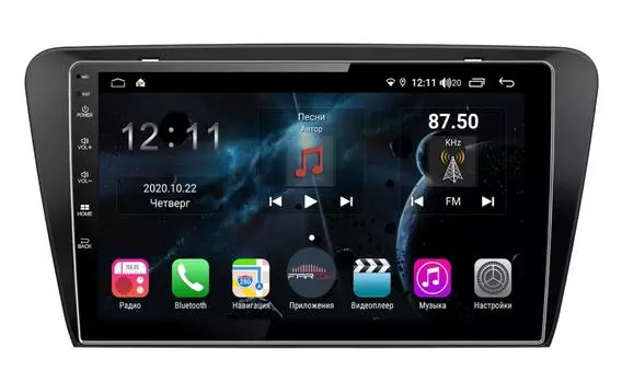 Штатная магнитола FarCar s400 для Skoda Octavia A7 на Android (TG483R) (+ Камера заднего вида в подарок!)
