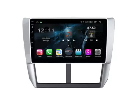 Штатная магнитола FarCar s400 для Subaru Forester III, Impreza III 2007-2013 на Android (TG062R) (+ Камера заднего вида в подарок!)