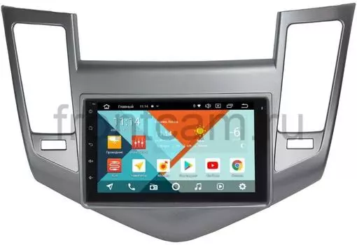 Штатная магнитола Chevrolet Cruze I 2009-2012 Wide Media KS7001QR-3/32-RP-CVCRB-55 на Android 10 (DSP CarPlay 4G-SIM) (+ Камера заднего вида в подарок!)