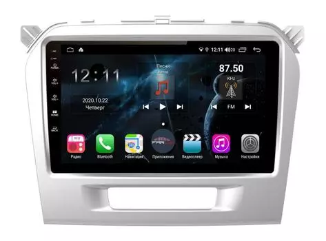 Штатная магнитола FarCar s400 для Suzuki Vitara 2015+ на Android (H212/571R) (+ Камера заднего вида в подарок!)