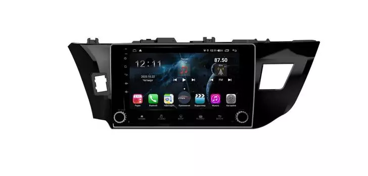 Штатная магнитола FarCar s400 для Toyota Corolla на Android (H307RB) (+ Камера заднего вида в подарок!)