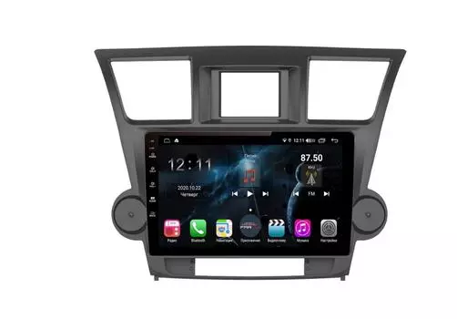 Штатная магнитола FarCar s400 для Toyota Highlander на Android (TG035R) (+ Камера заднего вида в подарок!)