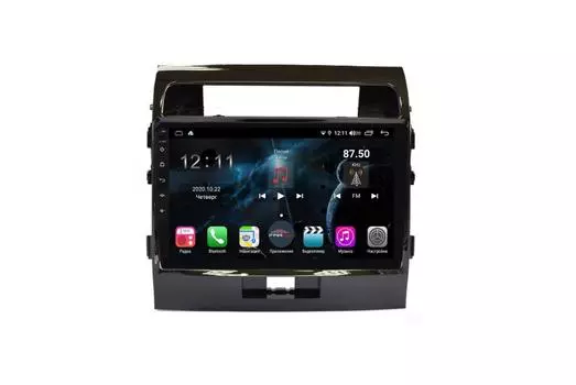 Штатная магнитола FarCar s400 для Toyota Land Cruiser 200 на Android 10 (H381R) (+ Камера заднего вида в подарок!)