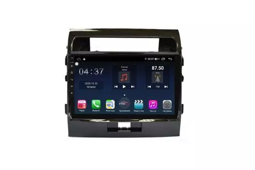 Штатная магнитола FarCar s400 для Toyota Land Cruiser 200 на Android (TG381R) (+ Камера заднего вида в подарок!)