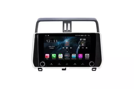 Штатная магнитола FarCar s400 для Toyota Land Cruiser Prado 150 на Android (H1053RB) (+ Камера заднего вида в подарок!)