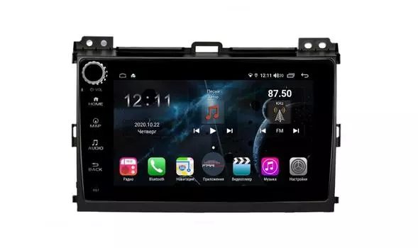 Штатная магнитола FarCar s400 для Toyota PRADO на Android (H456RB) (+ Камера заднего вида в подарок!)