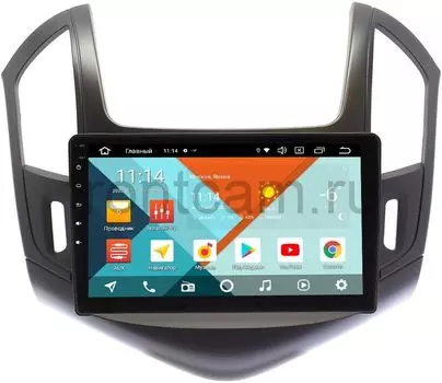 Штатная магнитола Chevrolet Cruze I 2012-2015 (черная) Wide Media KS9-240QR-3/32 DSP CarPlay 4G-SIM на Android 10 (+ Камера заднего вида в подарок!)