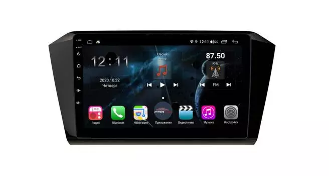 Штатная магнитола FarCar s400 для VW Passat на Android (H518R) (+ Камера заднего вида в подарок!)