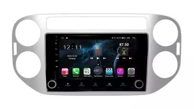 Штатная магнитола FarCar s400 для VW Tiguan на Android (H489RB) (+ Камера заднего вида в подарок!)