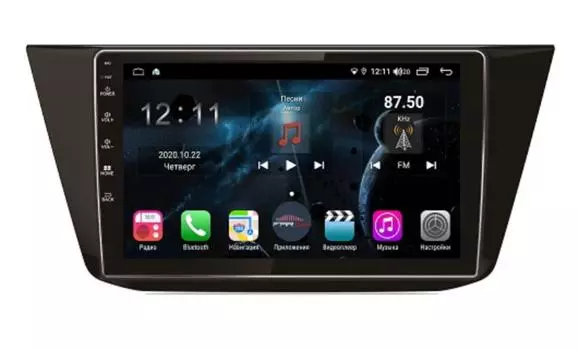 Штатная магнитола FarCar s400 для VW Tiguan на Android (H731R) (+ Камера заднего вида в подарок!)