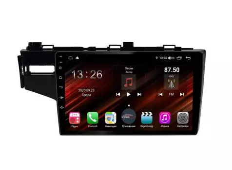 Штатная магнитола FarCar s400 Super HD для Honda Fit на Android (XH1185R) (+ Камера заднего вида в подарок!)