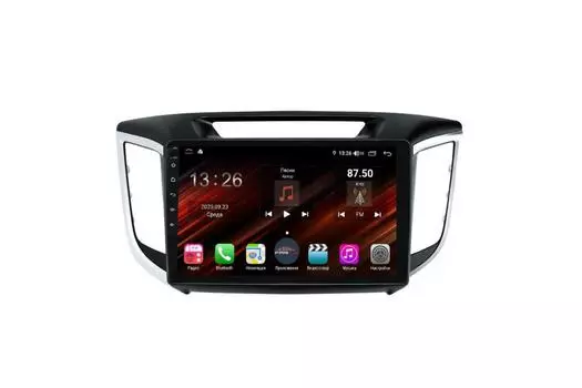 Штатная магнитола FarCar s400 Super HD для Hyundai Creta на Android (XH407R) (+ Камера заднего вида в подарок!)