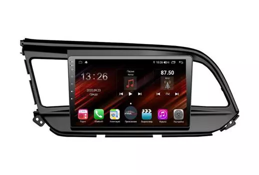 Штатная магнитола FarCar s400 Super HD для Hyundai Elantra 2018+ на Android (XH1159R) (+ Камера заднего вида в подарок!)
