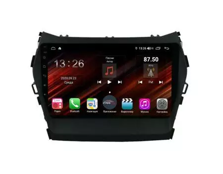 Штатная магнитола FarCar s400 Super HD для Hyundai Santa Fe 2012+ на Android (XH209R) (+ Камера заднего вида в подарок!)