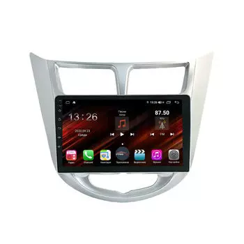 Штатная магнитола FarCar s400 Super HD для Hyundai Solaris на Android (XH067R) (+ Камера заднего вида в подарок!)