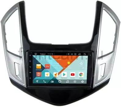 Штатная магнитола Chevrolet Cruze I 2012-2015 Wide Media MT7001PK-2/16-RP-CVCRd-62 на Android 9.1 (DSP 3G-SIM) (+ Камера заднего вида в подарок!)