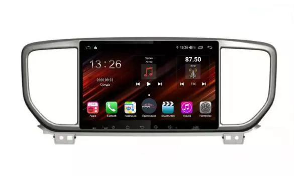 Штатная магнитола FarCar s400 Super HD для KIA Sportage на Android (XH1143R) (+ Камера заднего вида в подарок!)