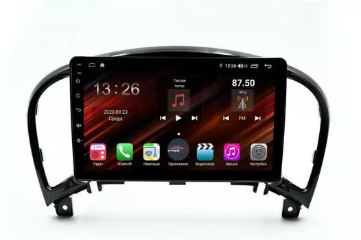 Штатная магнитола FarCar s400 Super HD для Nissan Juke на Android (XH749R) (+ Камера заднего вида в подарок!)