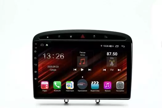 Штатная магнитола FarCar s400 Super HD для Peugeot 308/408 на Android (XH083R) (+ Камера заднего вида в подарок!)
