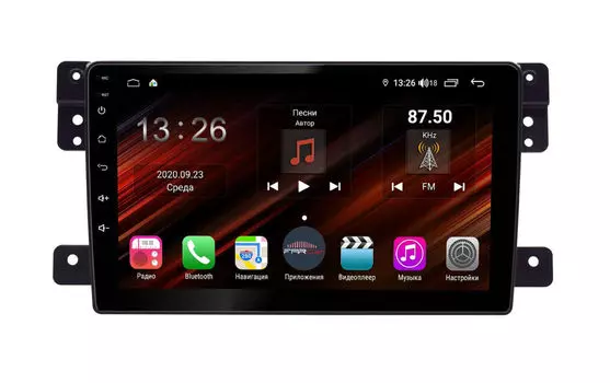 Штатная магнитола FarCar s400 Super HD для Suzuki Grand Vitara на Android (XH053R) (+ Камера заднего вида в подарок!)