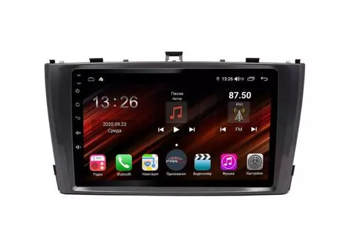 Штатная магнитола FarCar s400 Super HD для Toyota Avensis на Android (XH1224R) (+ Камера заднего вида в подарок!)