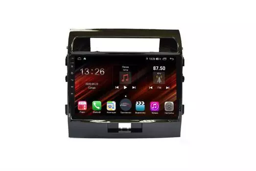 Штатная магнитола FarCar s400 Super HD для Toyota Land Cruiser 200 на Android (XH381R) (+ Камера заднего вида в подарок!)