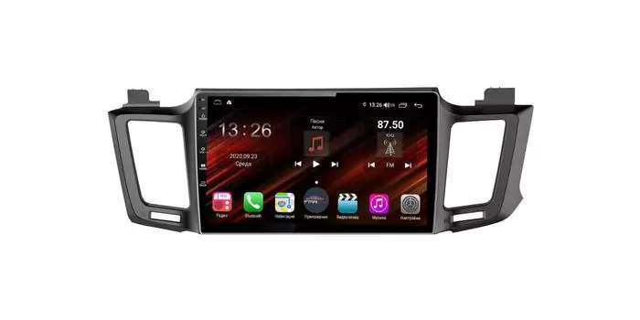 Штатная магнитола FarCar s400 Super HD для Toyota RAV-4 на Android (XH468R) (+ Камера заднего вида в подарок!)