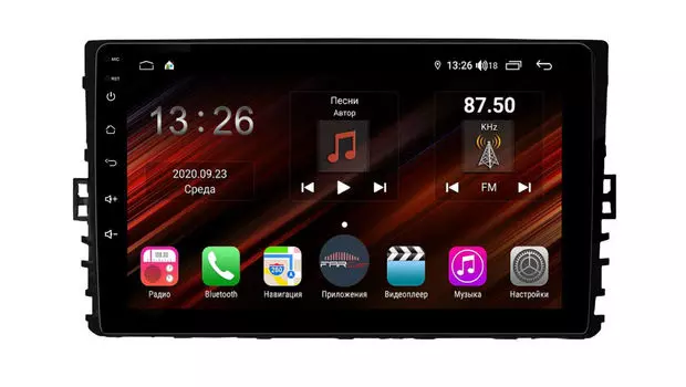 Штатная магнитола FarCar s400 Super HD для Volkswagen, Skoda на Android (XH1081R) (+ Камера заднего вида в подарок!)
