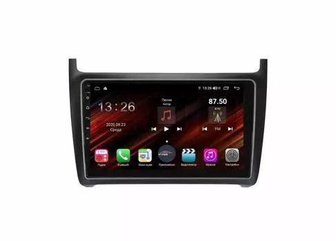 Штатная магнитола FarCar s400 Super HD для VW Polo на Android (XH910R) (+ Камера заднего вида в подарок!)