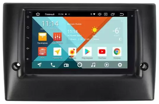 Штатная магнитола Fiat Stilo 2001-2007 Wide Media KS7001QR-3/32-RP-FTST-86 на Android 10 (DSP CarPlay 4G-SIM) (+ Камера заднего вида в подарок!)