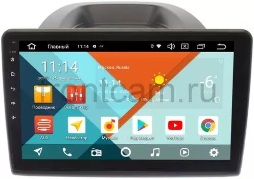 Штатная магнитола Ford Ecosport 2018-2019 Wide Media KS1054QR-3/32 DSP CarPlay 4G-SIM на Android 10 (+ Камера заднего вида в подарок!)