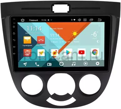 Штатная магнитола Chevrolet Lacetti 2004-2013 (тип 2) Хэтчбек Wide Media KS9137QR-3/32 DSP CarPlay 4G-SIM Android 10 (+ Камера заднего вида в подарок!)
