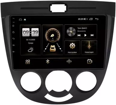Штатная магнитола Chevrolet Lacetti 2004-2013 (тип 3) LeTrun 4196-9137 на Android 10 (6/128, DSP, QLed) С оптическим выходом (+ Камера заднего вида в подарок!)