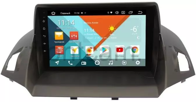 Штатная магнитола Ford Kuga II 2013-2017 Wide Media KS9028QR-3/32 DSP CarPlay 4G-SIM на Android 10 (+ Камера заднего вида в подарок!)