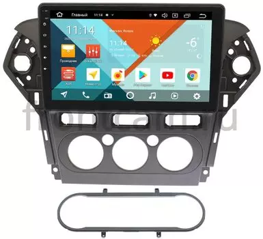 Штатная магнитола Ford Mondeo IV 2010-2015 (черная) Wide Media KS1019QR-3/32 DSP CarPlay 4G-SIM на Android 10 (+ Камера заднего вида в подарок!)