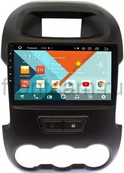 Штатная магнитола Ford Ranger III 2012-2015 Wide Media KS9165QM-2/32 DSP CarPlay 4G-SIM Android 10 (+ Камера заднего вида в подарок!)